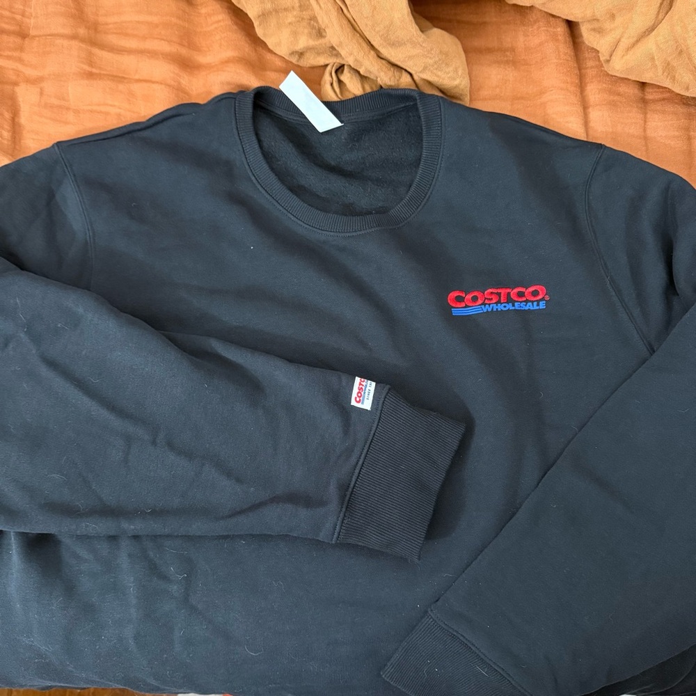 Kirkland Costco Black Sweatshirt
